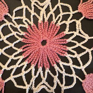Five Unique Vintage Doilies